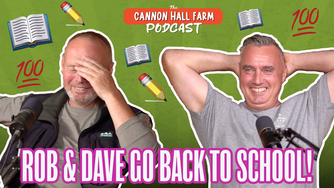 Rob & Dave go back to school! 📚