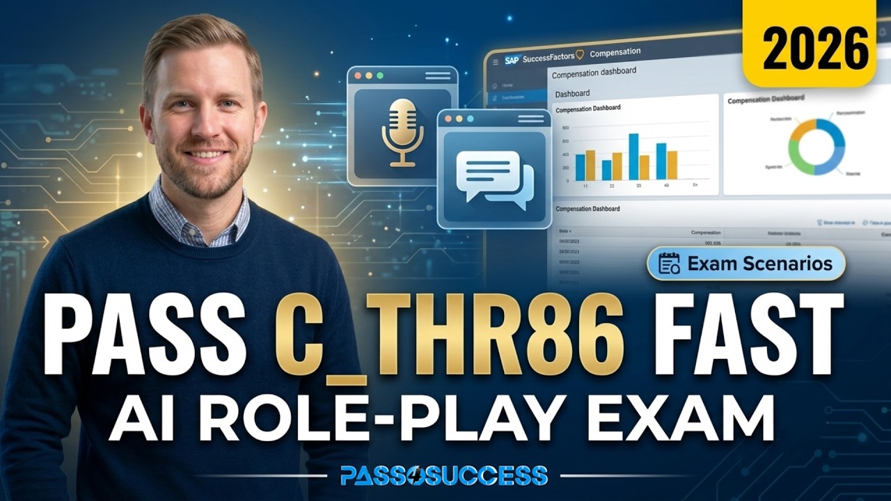 SAP C_THR86 Exam 2026 | SAP SuccessFactors Compensation AI Role-Play Scenarios & Practice