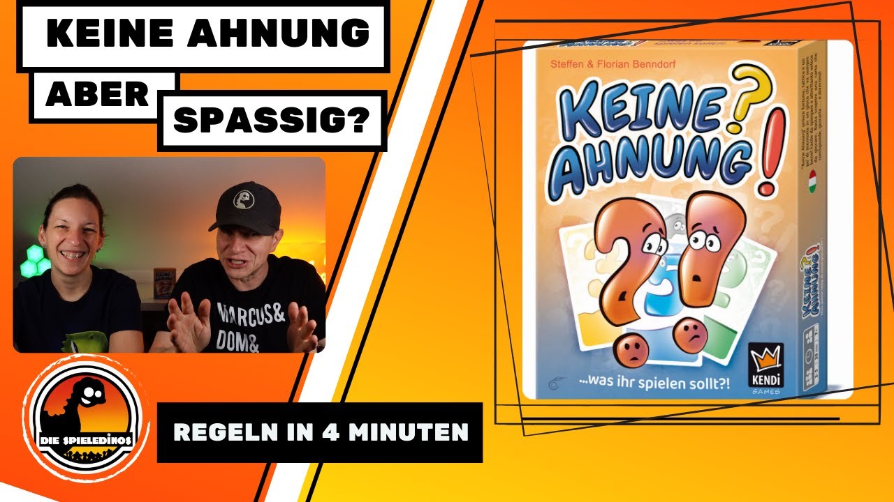 Keine Ahnung! Neuheit Kendi Games - Kartenspiel