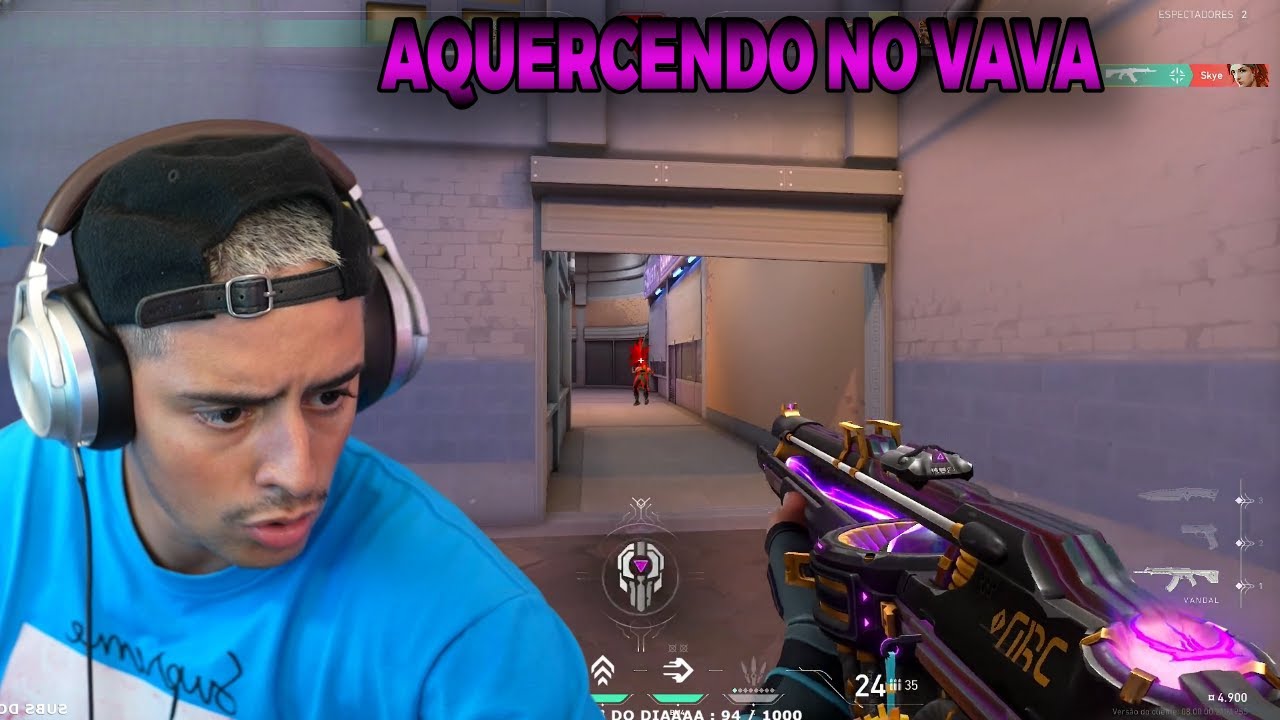 Primeira partida do dia do Coringa no Valorant: Jogando de Jett ! EM 2024 #41