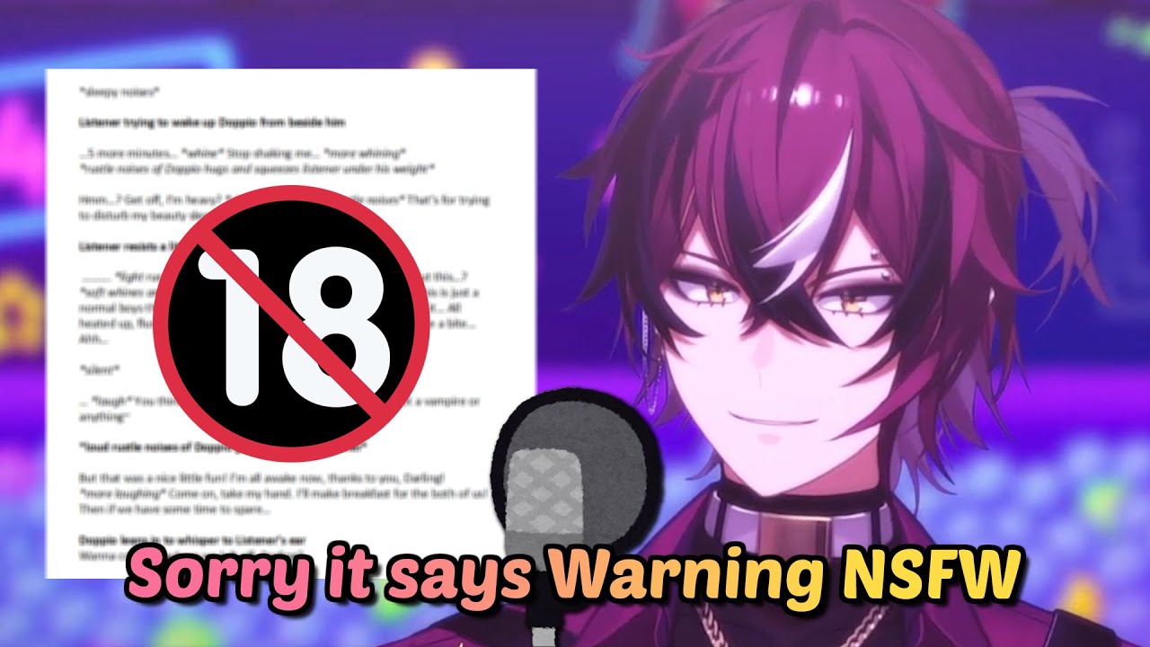 Doppio received an NSFW script for voice acting