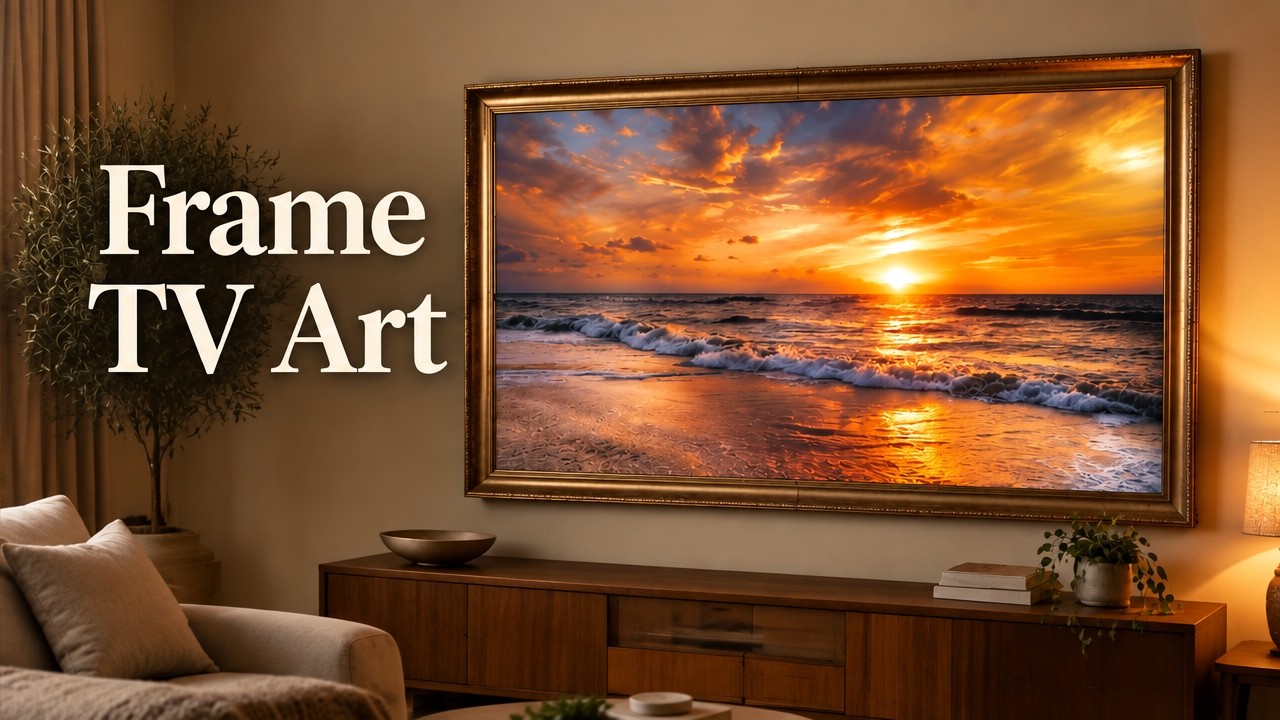 Elite Sunset Gallery | Wallpaper Frame TV