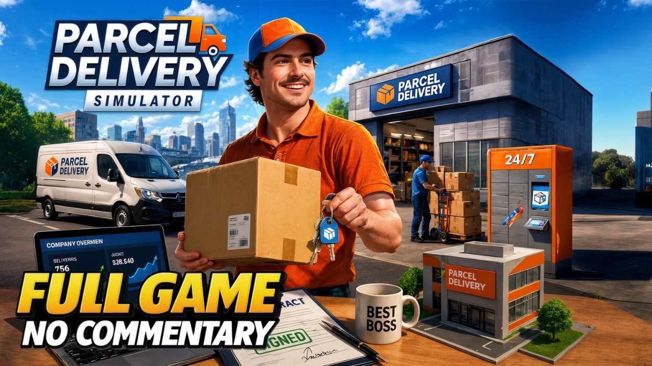 Parcel Delivery Simulator FULL GAME &ndash; Complete Gameplay | No Commentary