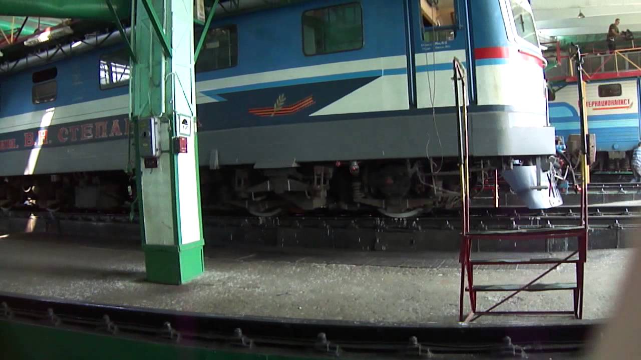 Экскурсия в депо ТЧ-2 Октябрь 1/4