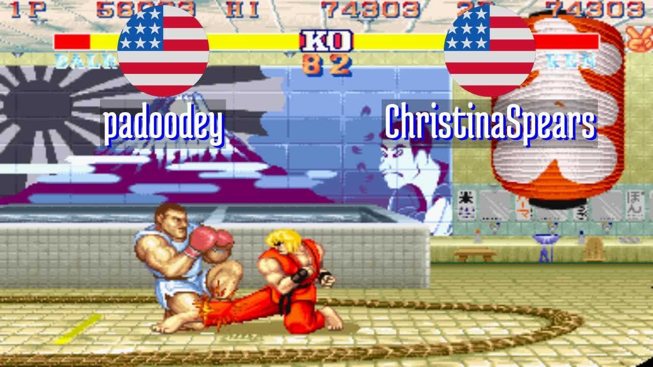 FT5 @sf2hf: padoodey (US) vs ChristinaSpears (US) [Street Fighter II Hyper Fighting Fightcade] Mar 9