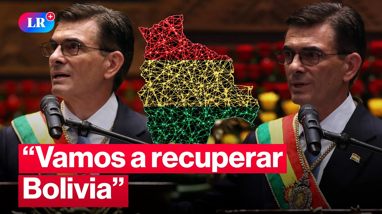 Primer discurso de RODRIGO PAZ, nuevo presidente de Bolivia | #LR