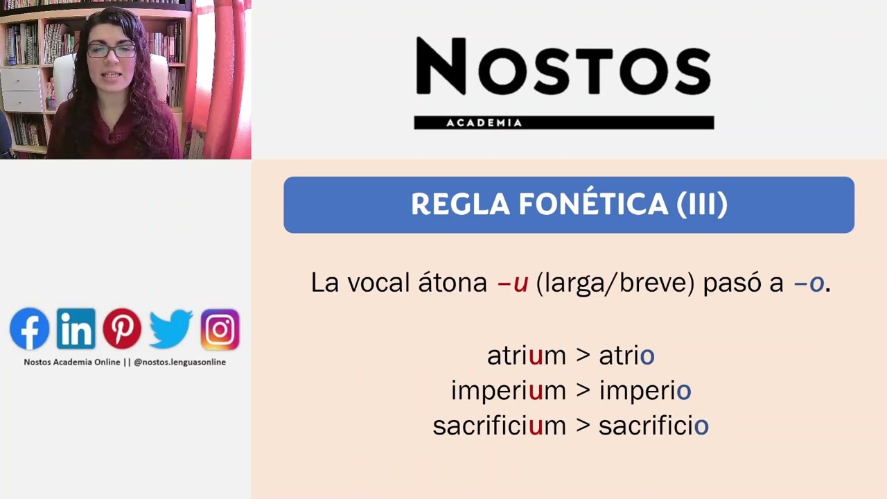 5 Reglas fonéticas del latín al castellano | Parte 1