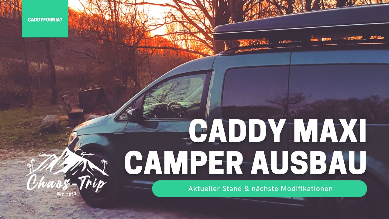 Caddy Camper Ausbau: Mini Camper Selbstausbau mit Dachzelt | DIY