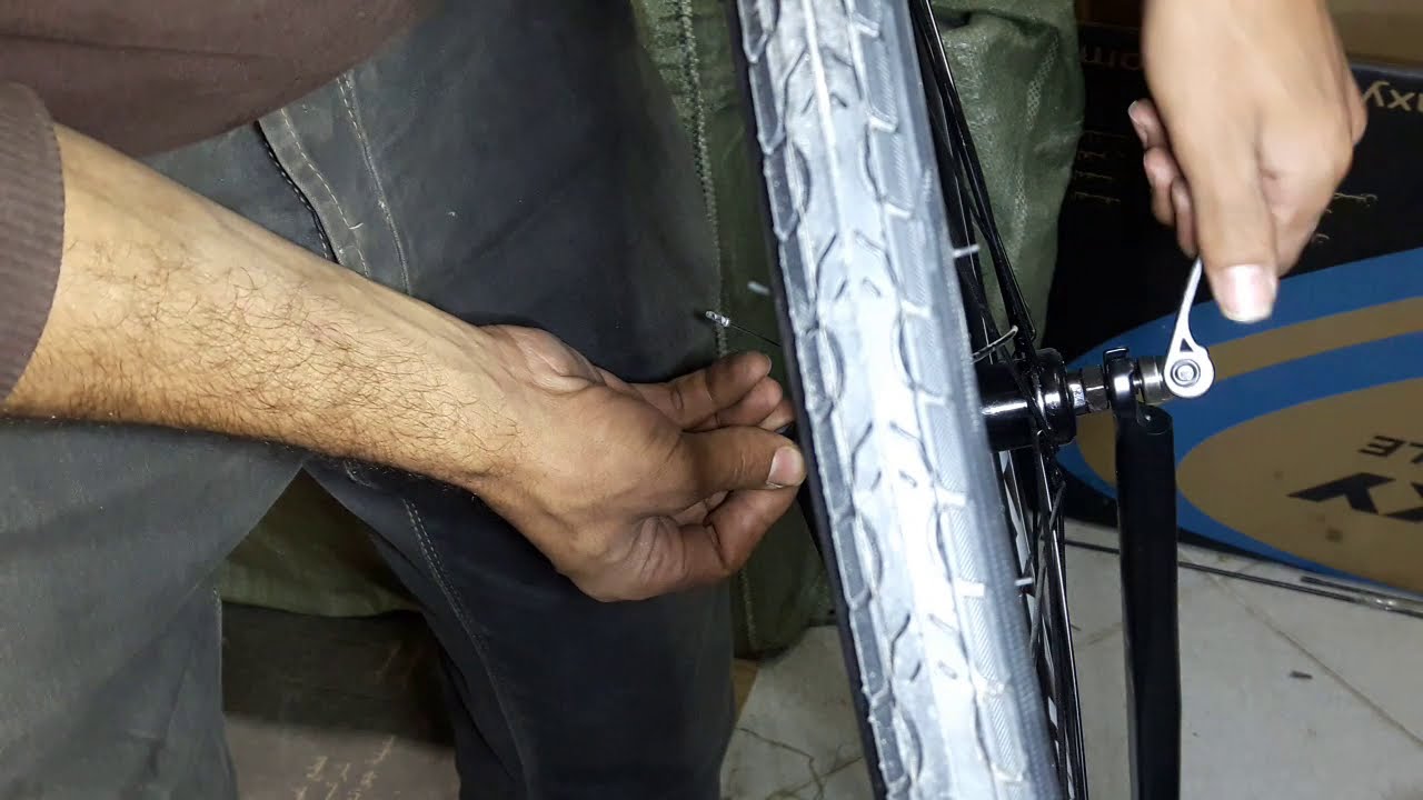 فك الجنط وتركيبه بسهولة واحتراف