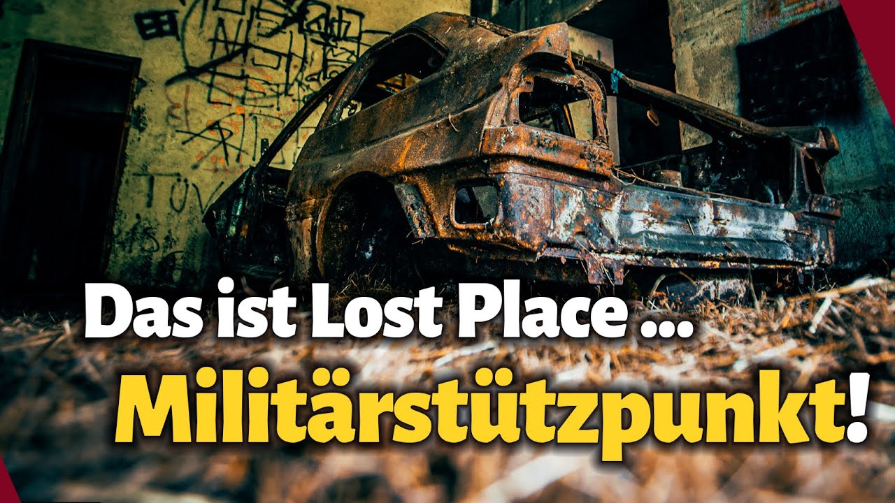 Verlassenes Milit&auml;rgel&auml;nde erkundet. Lost Place Tour in Sachsen. - Geschichte | Fotografieren