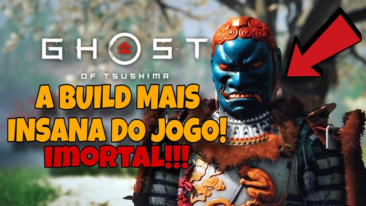 A BUILD QUE TE DEIXA IMORTAL NO GHOST OF TSUSHIMA!!! #ghostoftsushima  #tutorial 