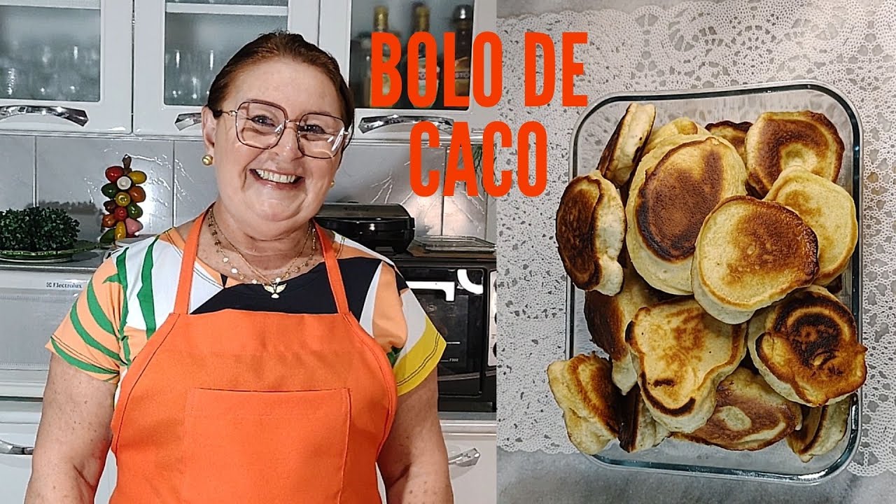 Bolo de Caco Receita Tradicional