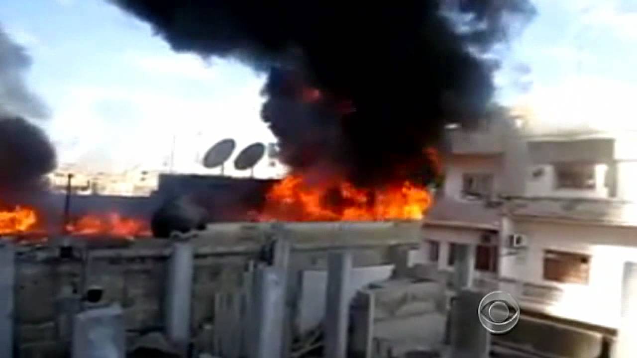Cell phone videos show horrors inside Syria