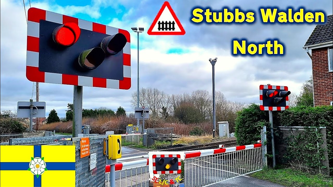 Stubbs Walden North Level Crossing, North Yorkshire