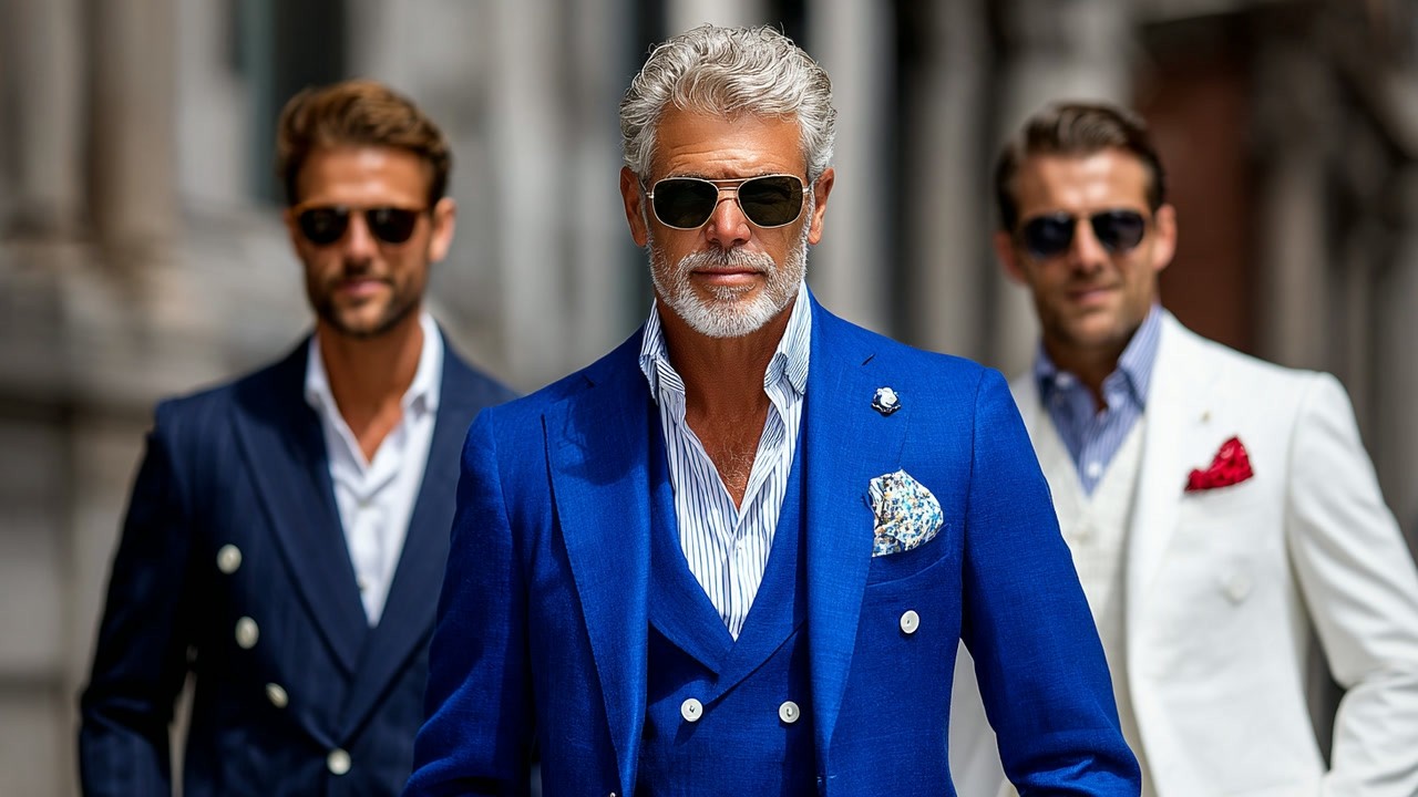 Powerful Spring/Summer Outfit Color Combos Wealthy Men Over 40 Wear to Look Effortlessly Expensive