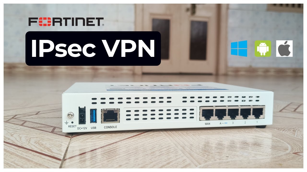 How to Configure IPsec Remote Access VPN in FortiGate Firewall