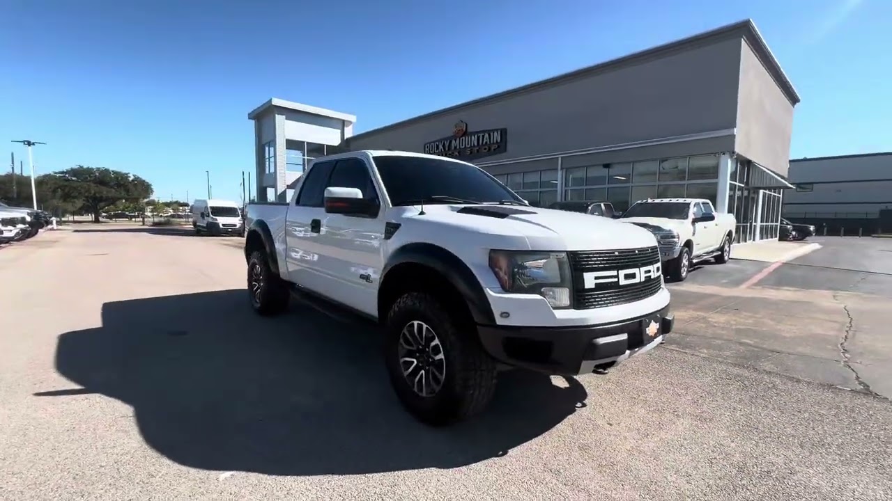 2012 Ford F-150 SVT Raptor LUXURY 4X4 / EXTENDED CAB 6.2L V-8