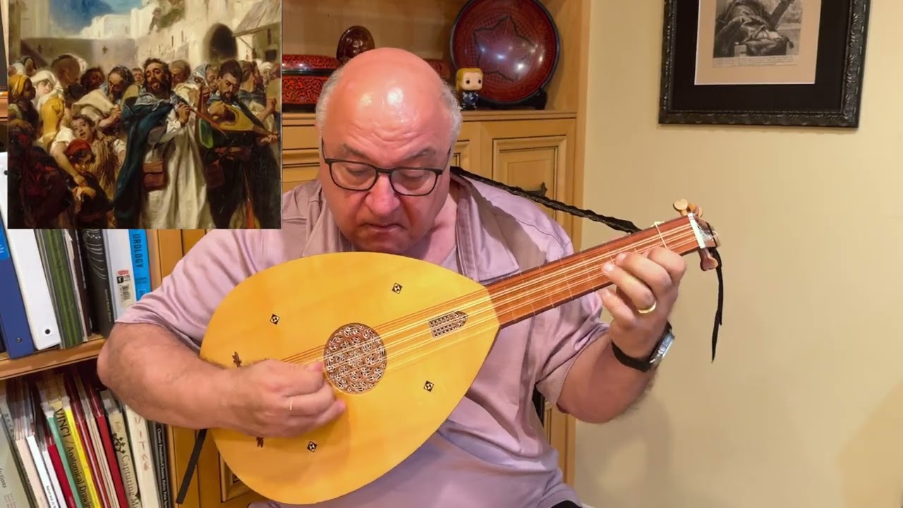 Avrix Mi Galanica, a Traditional Sephardic Love Song Performed on Medieval Lute