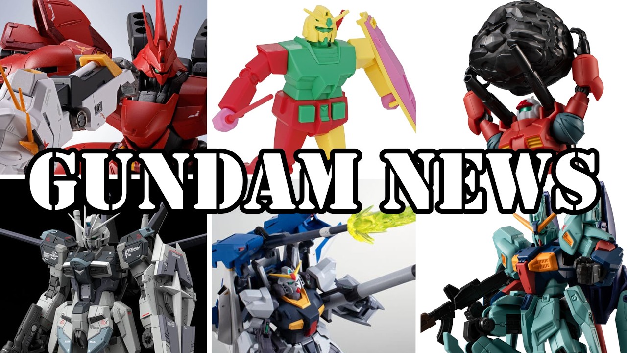 MRS Sazabi, Super Gundam, RG Impulse PS Down, Runner's Gate, And More [Gundam News]