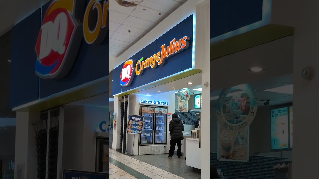 Come with me to the only Orange Julius in the Lehigh Valley at the Palmer Park Mall. #orangejulius