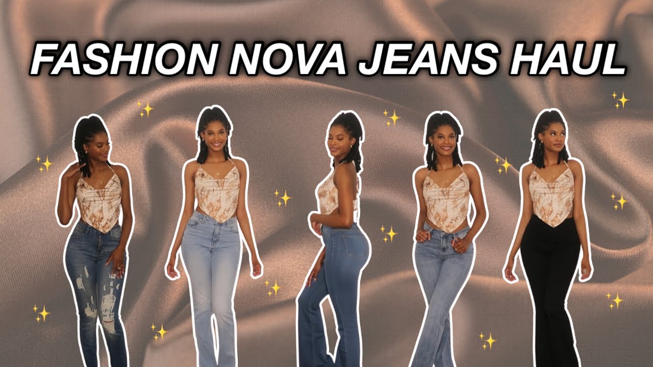 Fashion Nova Jeans Try on Haul 👖 // Tall Girl Friendly