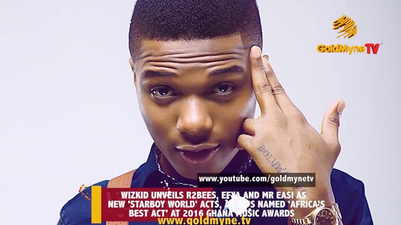 WIZKID UNVEILS HIS NEW ACTS ON STARBOY WORLDWIDE AT THE 2016 GHANA MUSIC AWARDS