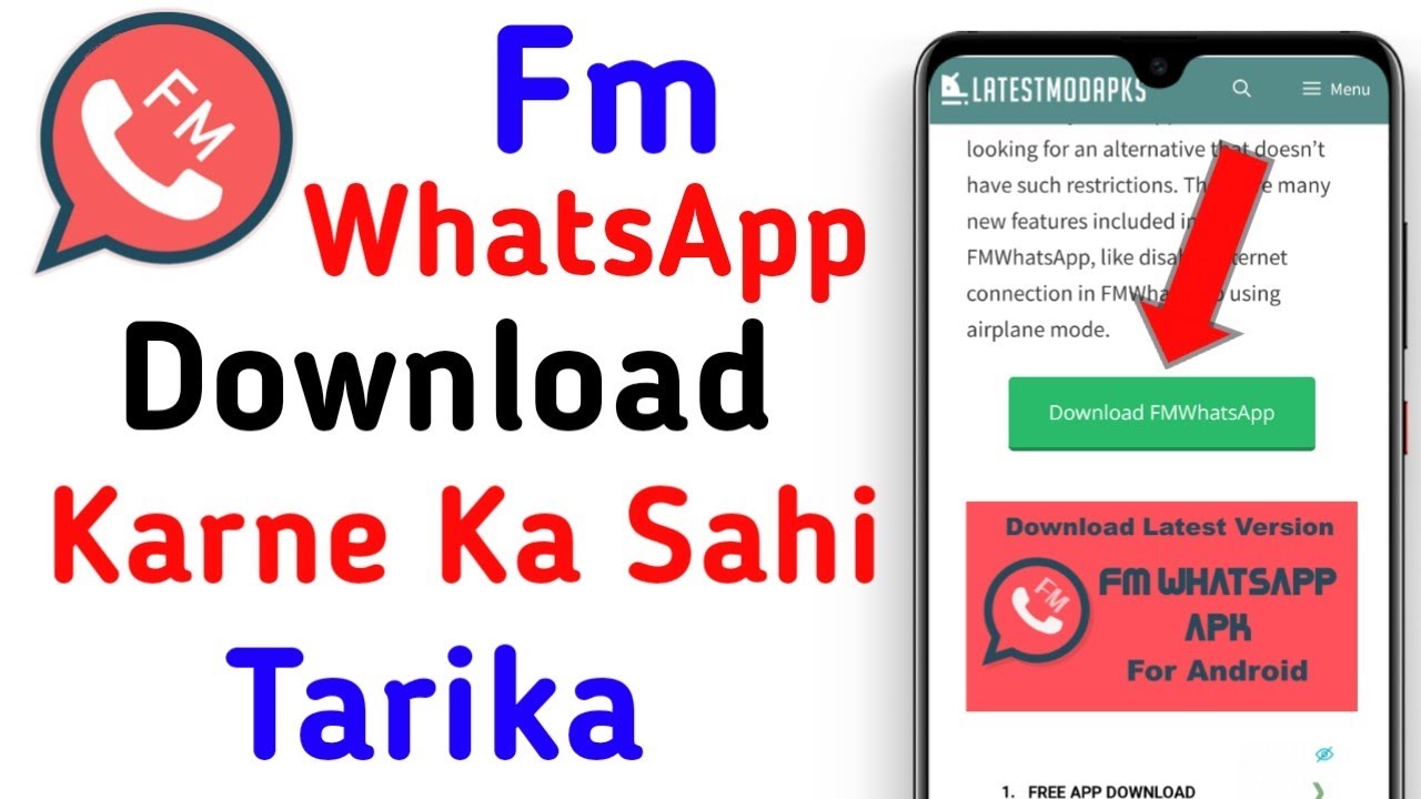 How to Download FM Whatsapp | FMwhatsapp kaisai download kare | FM WhatsApp Download Link