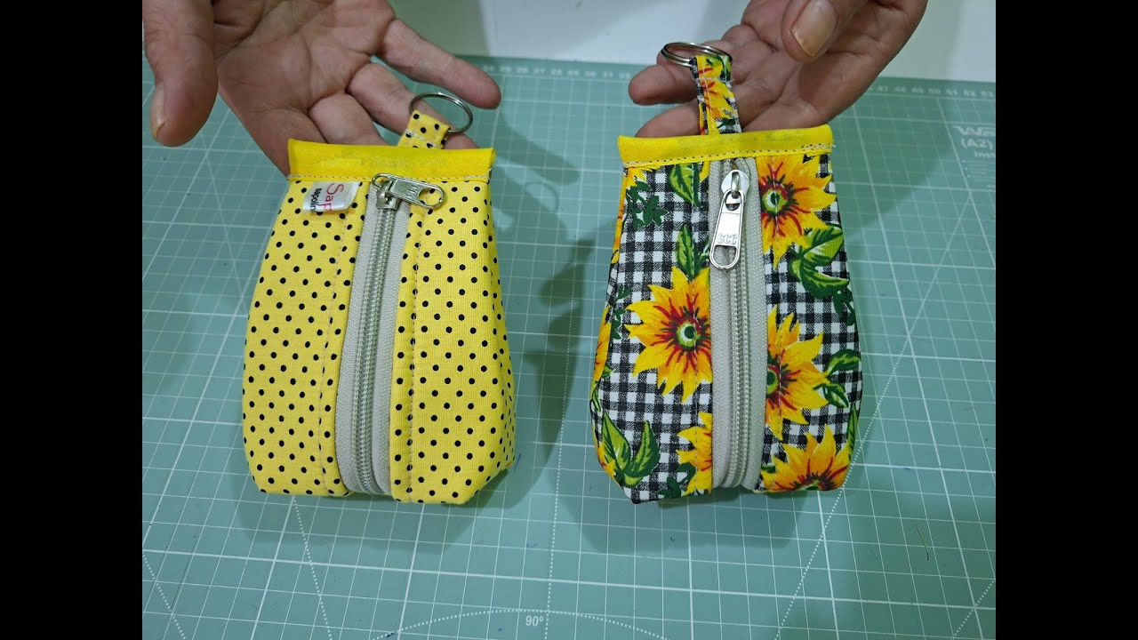 Mini Bolsinha Organizadora Porta -Treco – Costura Fácil Passo a Passo
