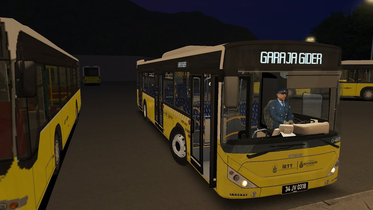 Kent Lf İle Son Servis 15T Hattında Seri Gece Seferi! (Garaja Gidiş)/Beykoz Map/Omsi 2/ Logitech G29
