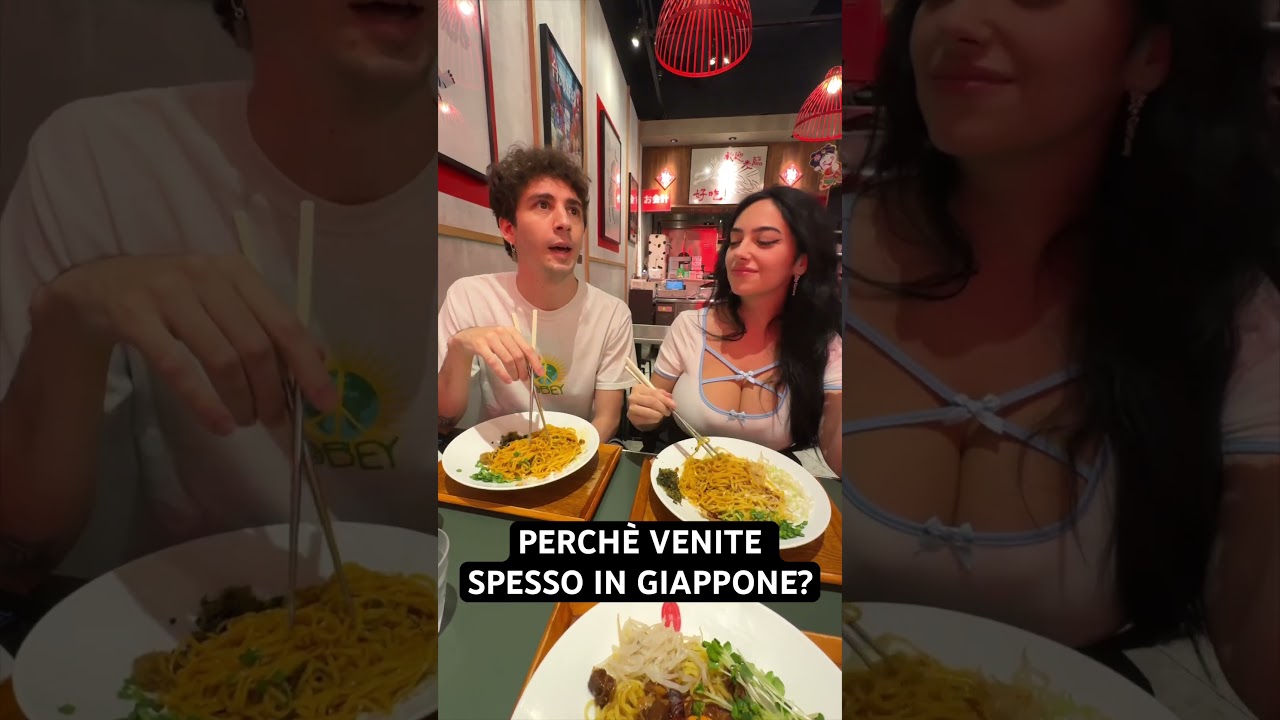 Perch&egrave; vieni spesso in Giappone?@FavijTV