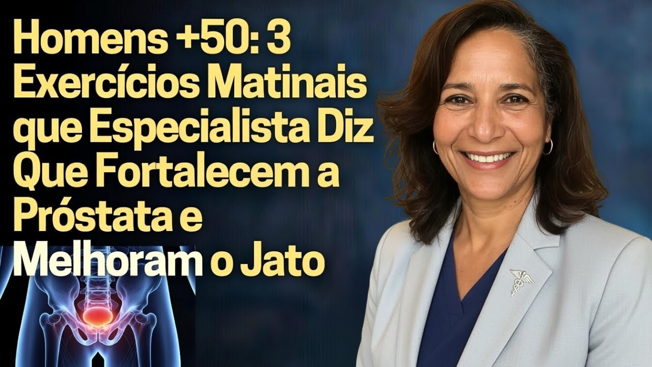 Homens +50: 3 Exercícios Matinais que Especialista Diz Que Fortalecem a Próstata e Melhoram o Jato