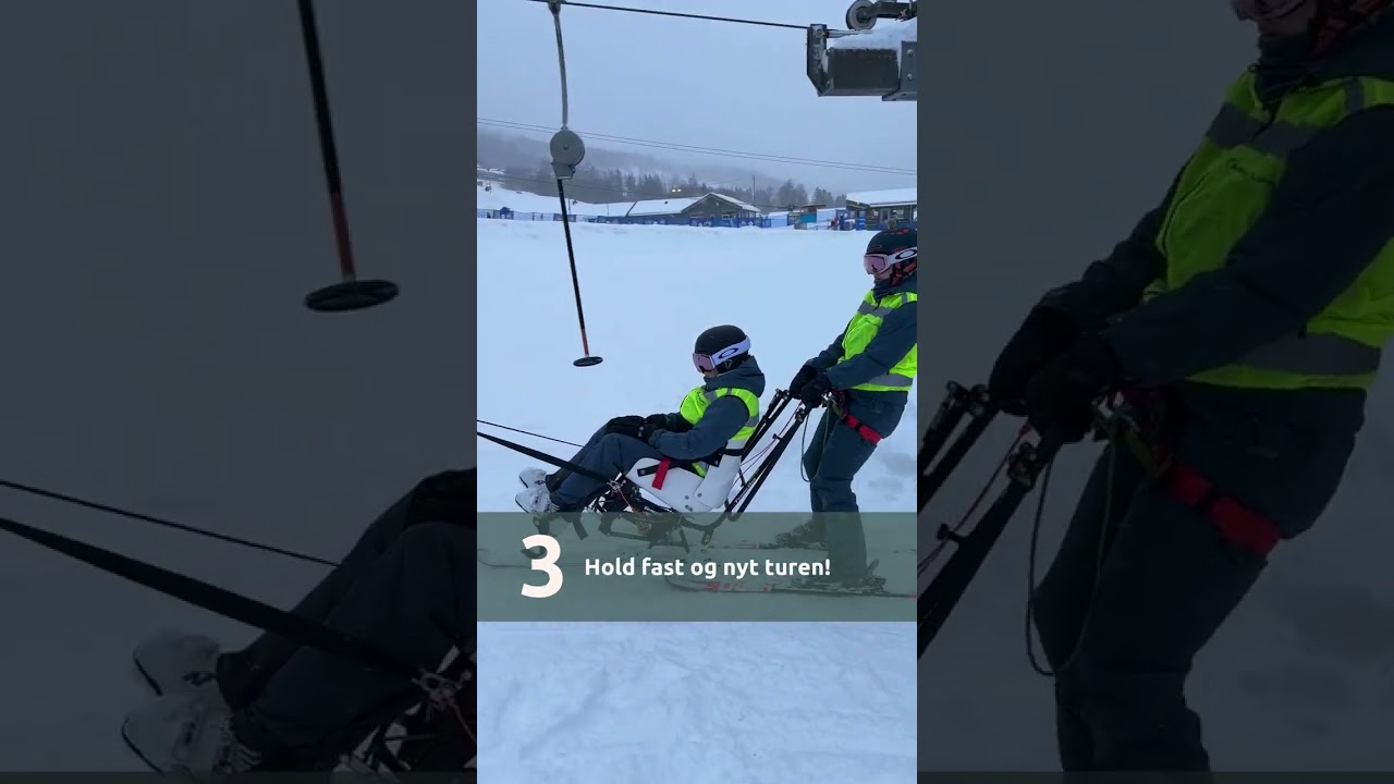 Sk&aring;lheis med sitski? Det fikser du! 🎿❄️