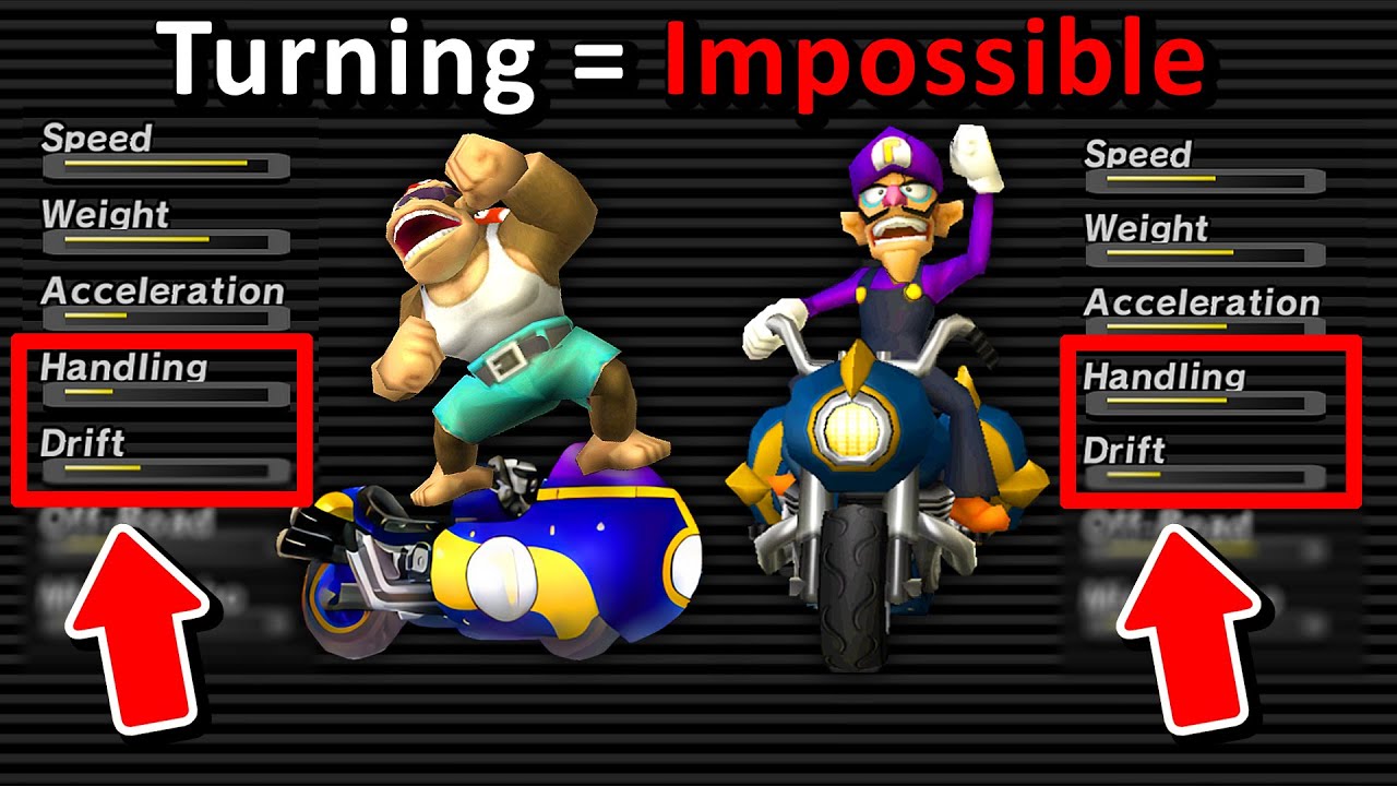 Насколько плох ХУДШИЙ ДРИФТ в Mario Kart Wii
