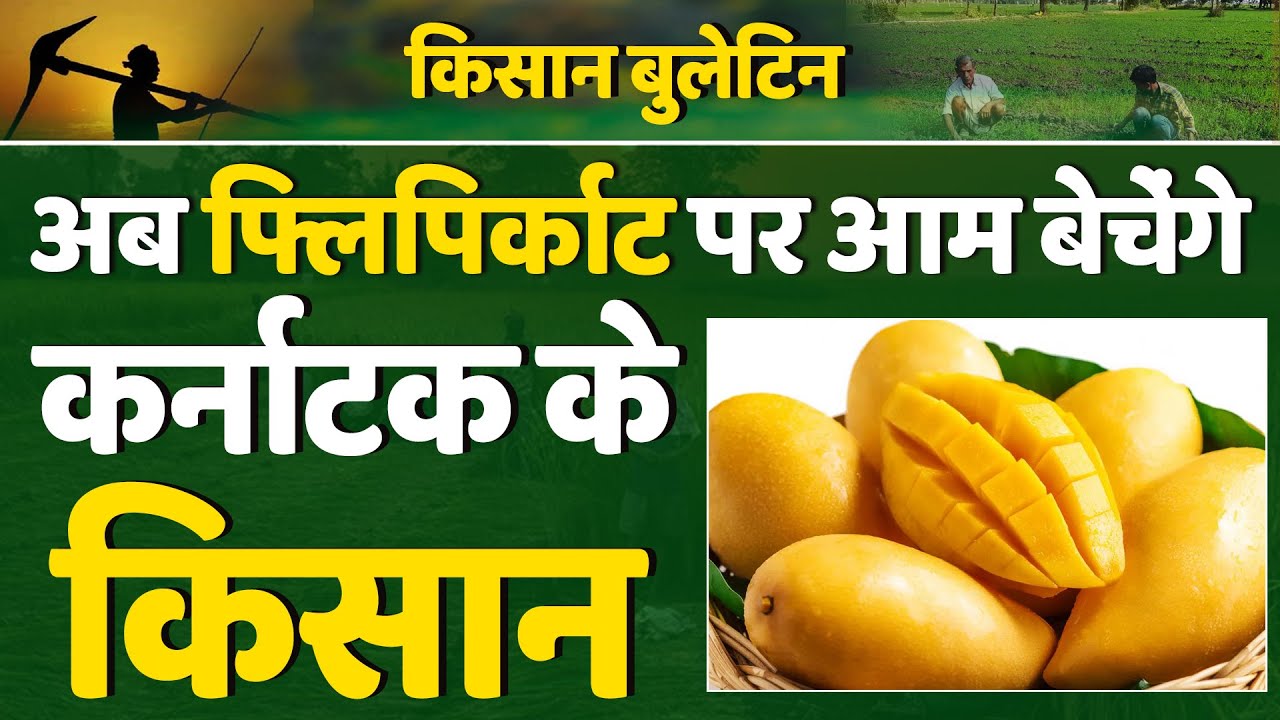 Karnataka के Kisan अब Flipkart पर बेचेंगे Mango | MOU between कर्नाटक आम विभाग औऱ Flipkart