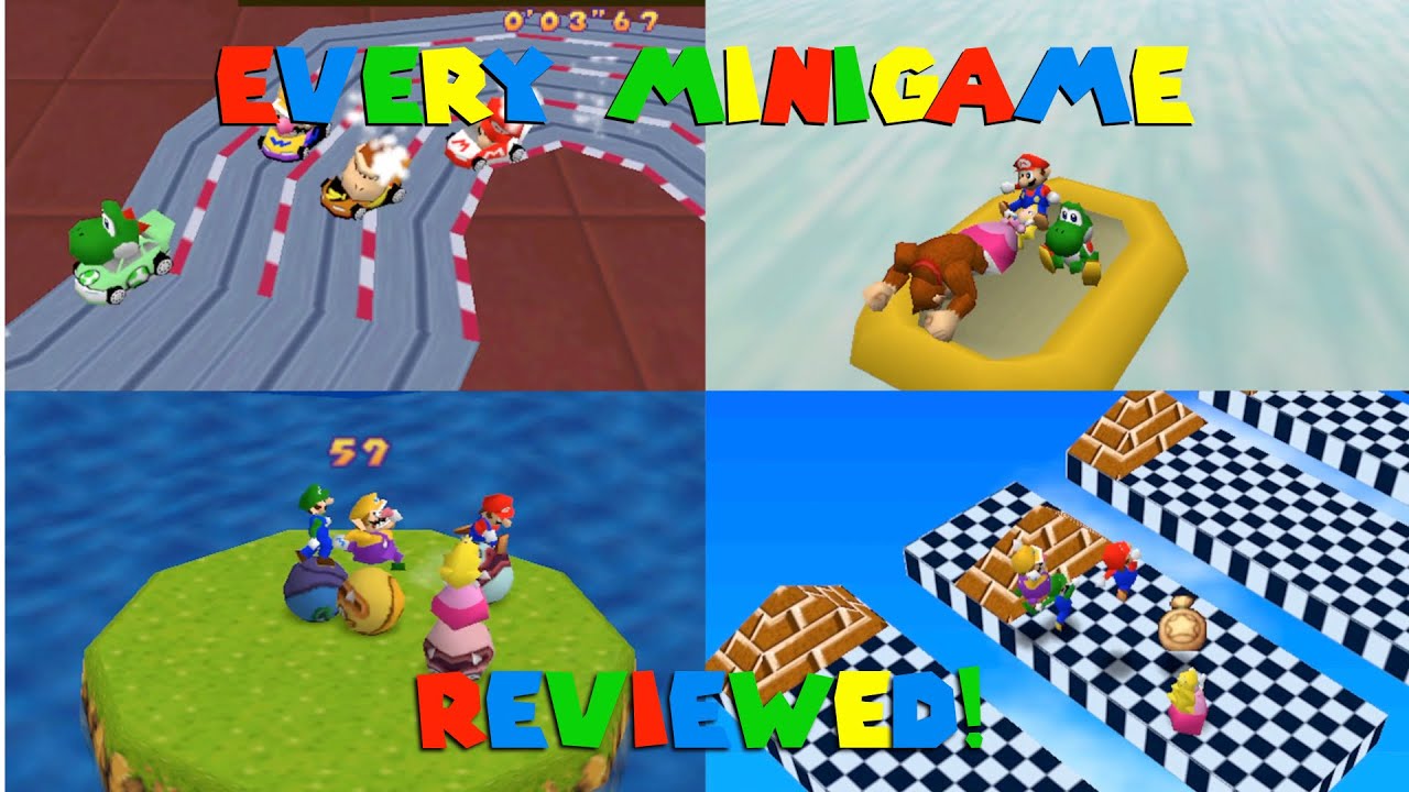 EVERY MARIO PARTY MINIGAME REVIEWED