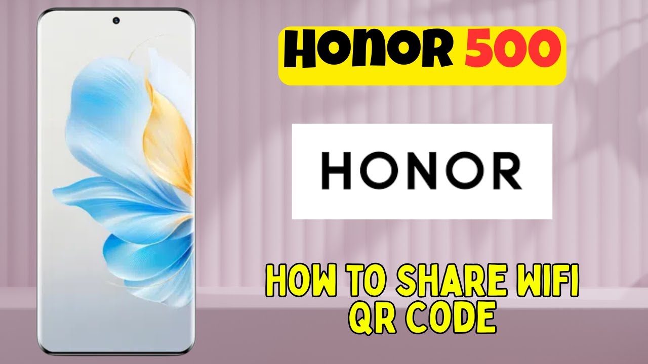 Как поделиться QR-кодом WiFi на Honor 500 | Раздача интернет-трафика без ввода пароля
