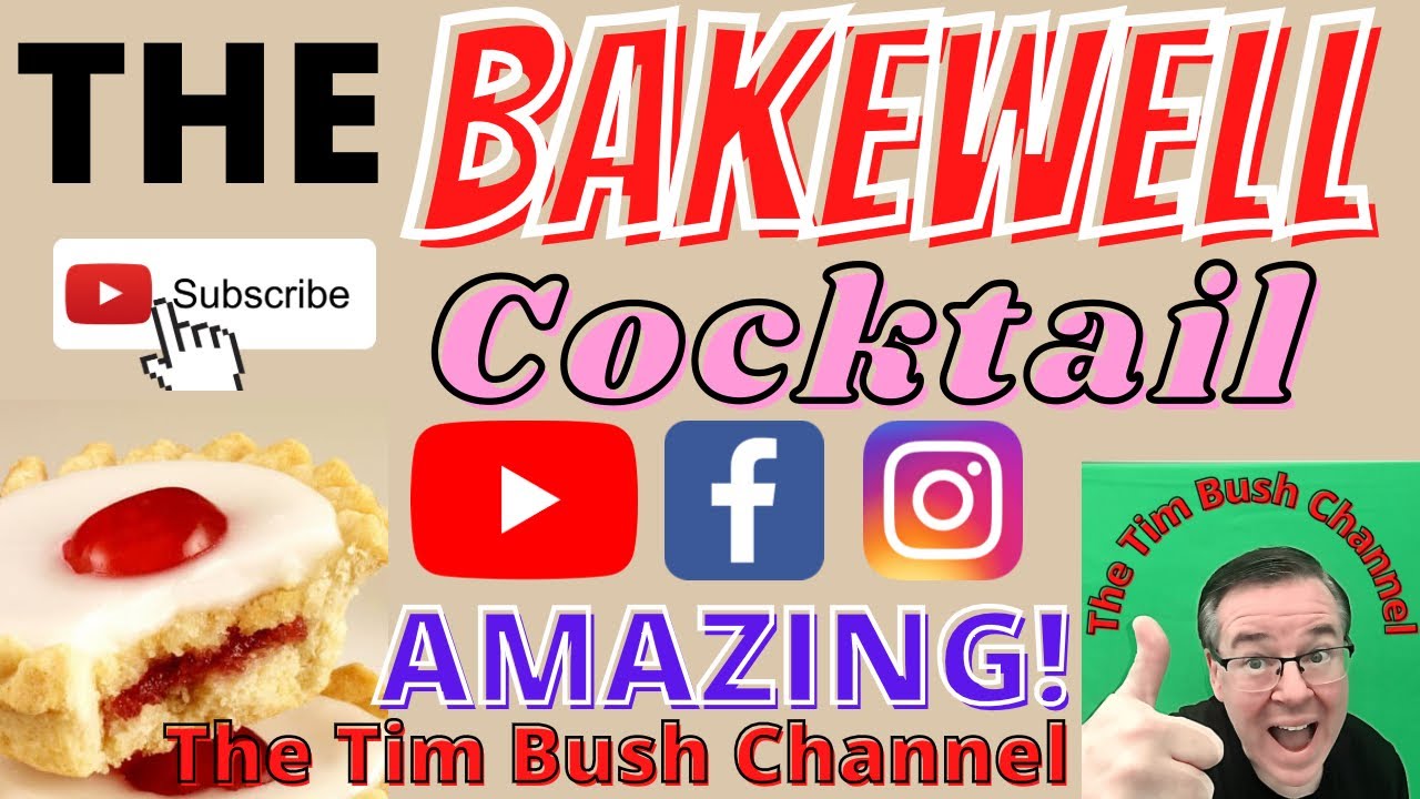 How to make a Bakewell Cocktail video. Amazing!