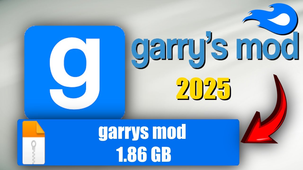 GARRY'S MOD NO PC ATUALIZADO 2025! (GMOD)