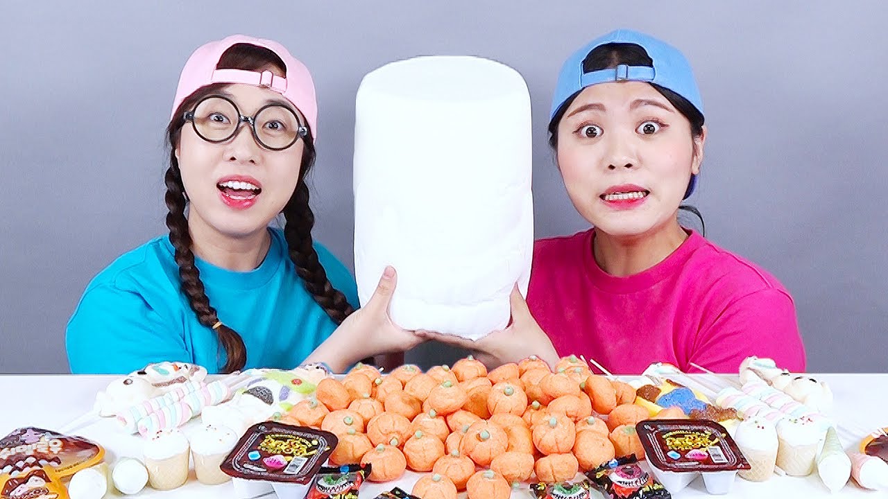Riesen M&auml;usespeck Nachtisch Mukbang DONA