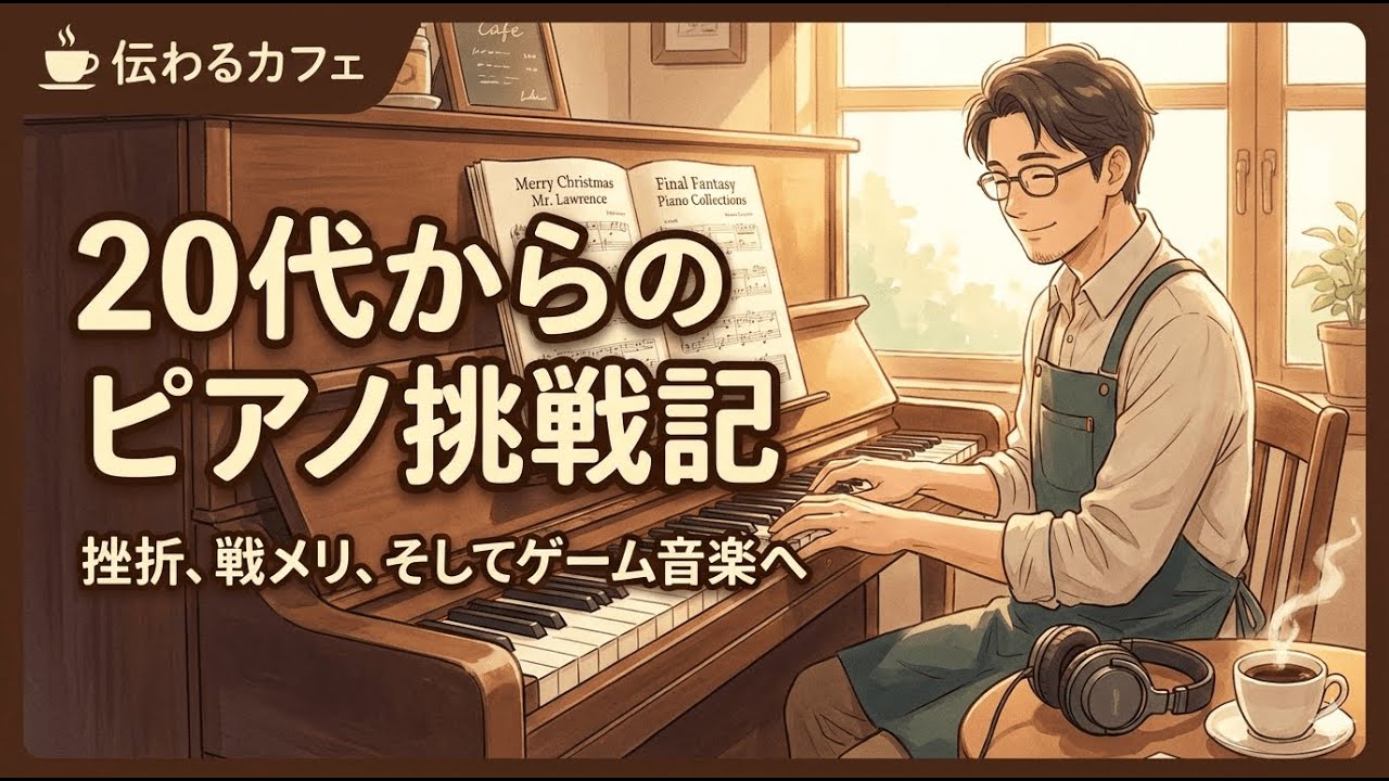 挫折を乗り越える練習のコツ。私とピアノを繋ぐ「好きな曲」の力