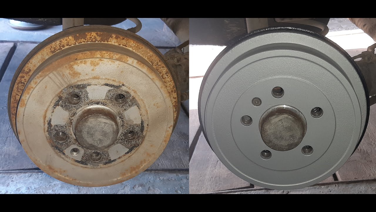 Покраска барабанов Skoda