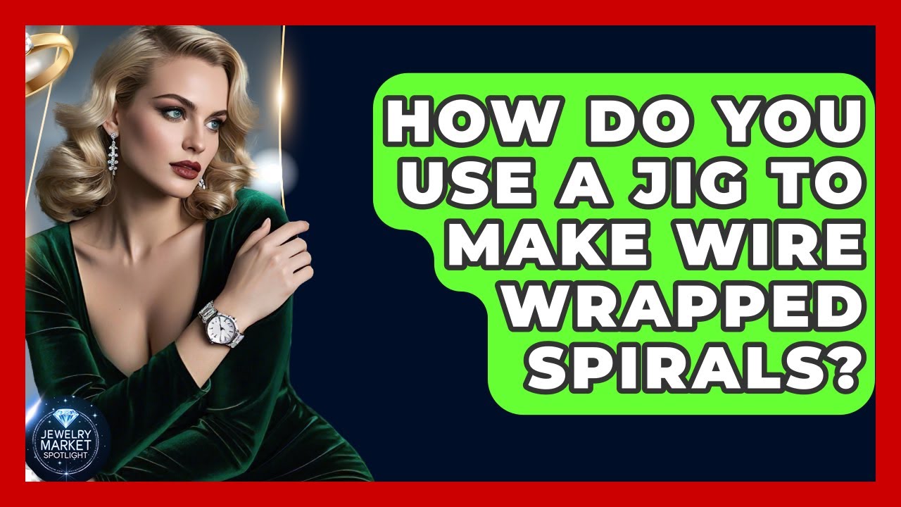 How Do You Use A Jig To Make Wire Wrapped Spirals? - Jewelry Market Spotlight