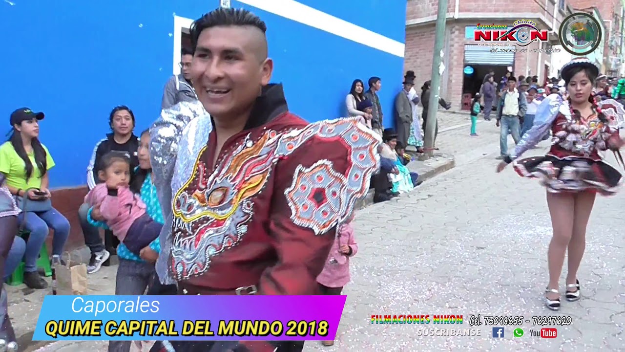 ENTRADA EN QUIME . 2018   CAPORALES  a  Dev. al Sr. Apostol Santiago