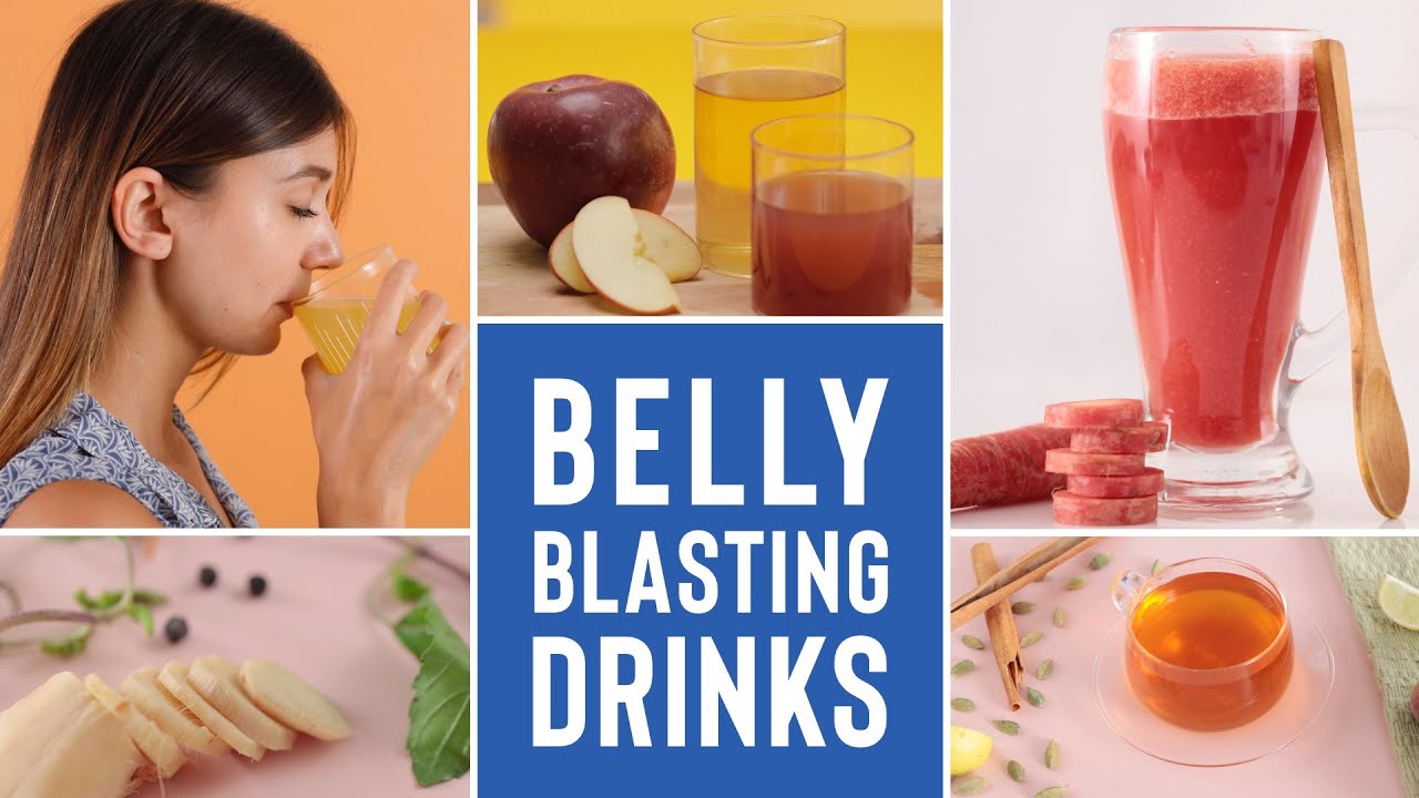 Healthy Drinks For Weight Loss Using Local Indian Ingredients | Ginger, Carrot, Cucumber & More!