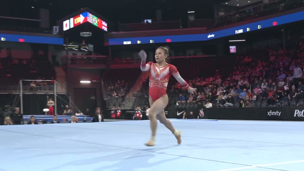 Qingying ZHANG (CHN) | Floor Exercise | 2026 American Cup | Round 2