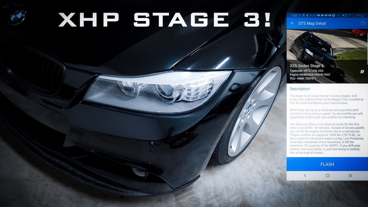 Кому нужна DCT?! Прошивка XHP Stage 3 на моём BMW E90!
