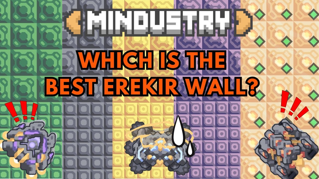 What is the BEST Erekir Wall??? -  Mindustry