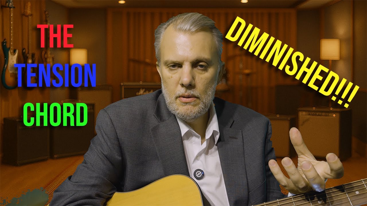 Diminished Chords: The Tension Tool Every Songwriter Needs