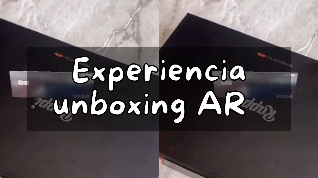 Experiencia unboxing
