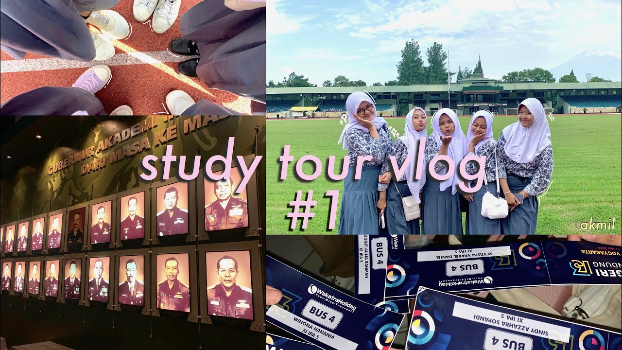 ✿•.Study Tour Vlog : Yogyakarta (Part 1) .•✿